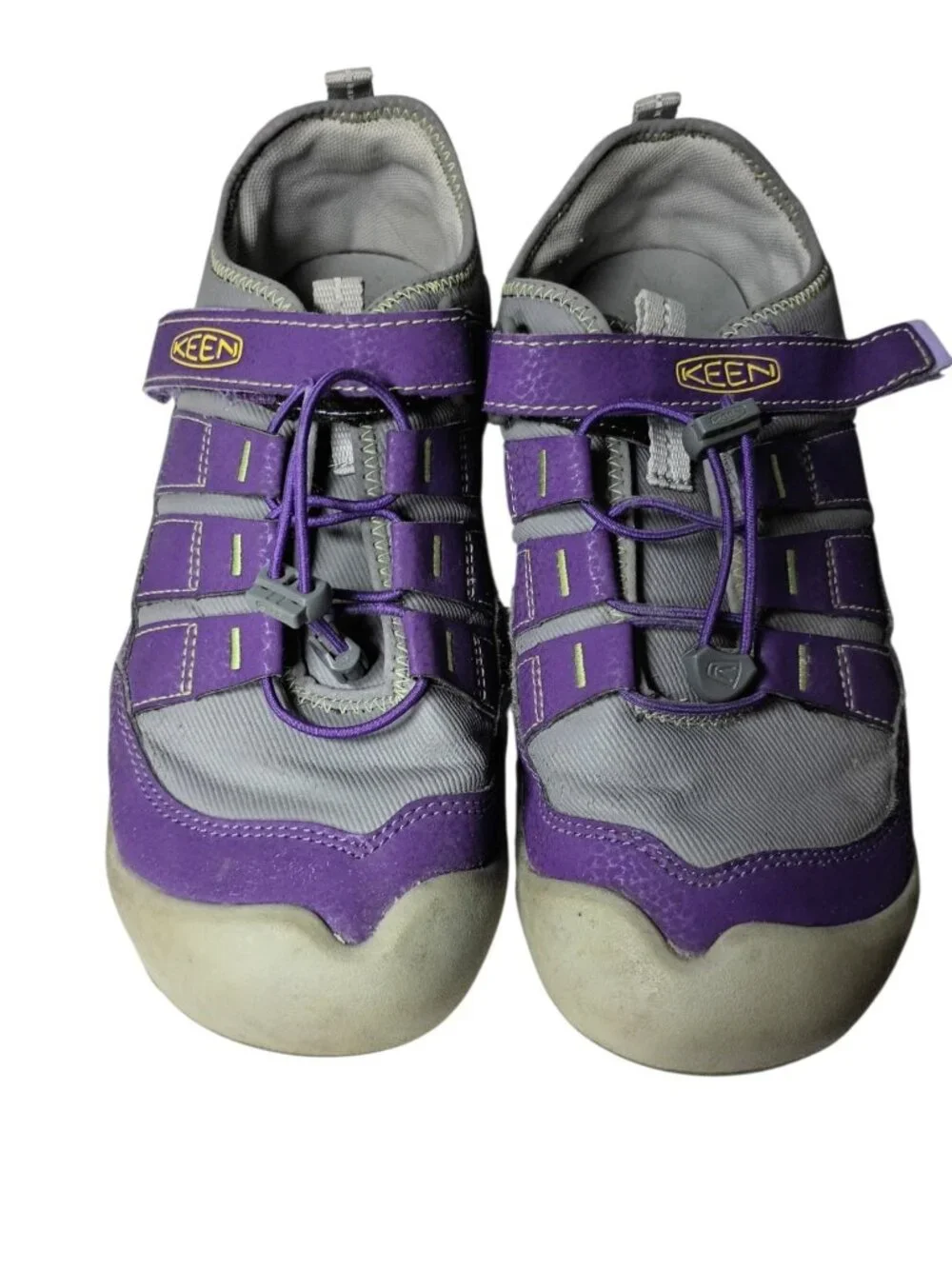 Keen Knotch Hollow Shoes Girls 5 Hiking Athletic Water Sporty Purple Gray